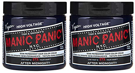 Manic Panic - Crema semipermanente para el pelo en tarro, color violeta