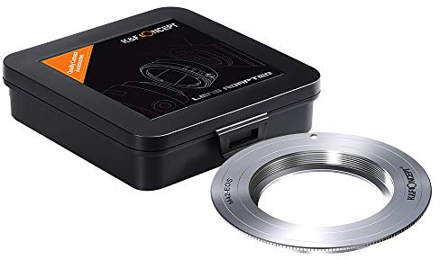 K&F CONCEPT EF to M42 Lens Mount Adapter Compatible with M42 Mount Lens to Canon EF EF-S Camera Body