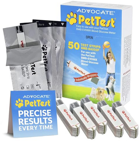 PetTest Test Strips for the PetTest Blood Glucose Meter