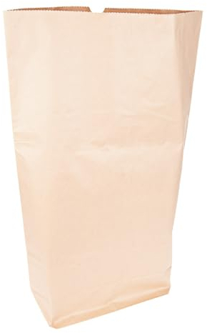 Franz Mensch NATUREStar Bio Papiermüllsäcke, 80 L, 2-lagig, ohne Aufdruck, 550 x 850 x 200 mm, 25 Stück, Papiersäcke für Bioabfälle und Hausabfälle, Biomüllsäcke