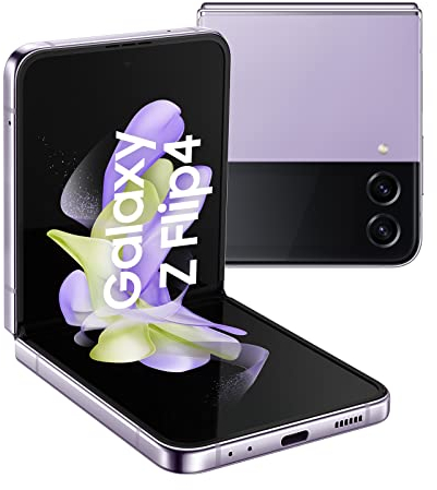 Samsung Galaxy Z Flip4 5G Smartphone Android Klapphandy 256GB, Bora Purple, inkl. 36 Monate Herstellergarantie [Exklusiv bei Amazon]