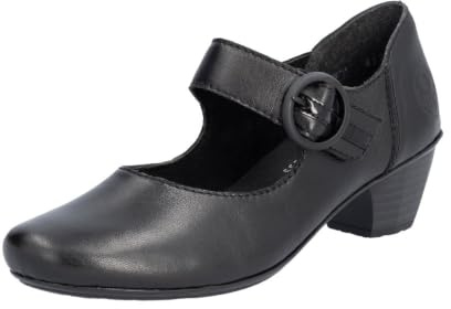 Rieker 41756 Escarpins pour Femme, Noir, 39 EU