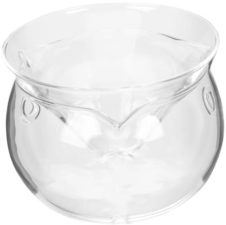 Alipis Glass Salad Bowl Ice Chamber Small Cocktail Container Multi-Functional Bar Food Bowl for Home Party Serving Set
