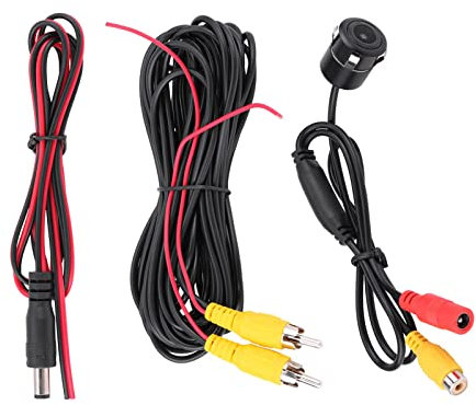 Caméra de Recul HD, Mini Caméra de Sécurité CCTV, 18,5 Mm HD Version Nuit à Faible luminosité, Caméra de Recul de Voiture, Affichage coloré NTSC PAL pour Systèmes de Caméra de Recul de Voiture, SUV