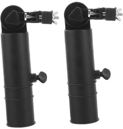 TOKIDNY 2stücke Regenschirm-clip-halter Für Golfwagen Einstellbar Schirmhalterklemme Schirmzubehör Befestigung Für Golfwagen-schirme Kompaktes Design Täglicher Gebrauch