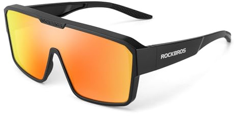 ROCKBROS Fahrradbrille Überbrille Polarisiert Überzieh-Sonnenbrille Outdoor MTB Rennrad Sportbrille für Damen und Herren