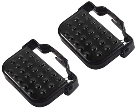 2 Stück Pegs Hinterfüße Pedale Klapprad Fußplatten Pedale Fahrräder Fußstützen für Mountainbike