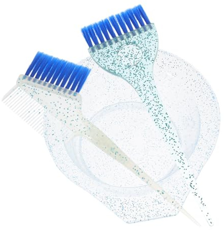 BESTYASH Spazzola e Ciotola Per Tintura Capelli Strumenti Per Colorazione Capelli Ciotola Mescolare Tinture Facile Pulire Riutilizzabile
