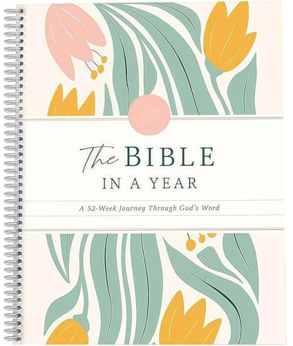 52-veckors bibelstudieguide för kvinnor – The Spiral Bible in a Yea, spiralbibel med anteckningssidor, bibelstudiedagbok, kristna minnesgåvor, presenter till kvinnor, familj och vänner