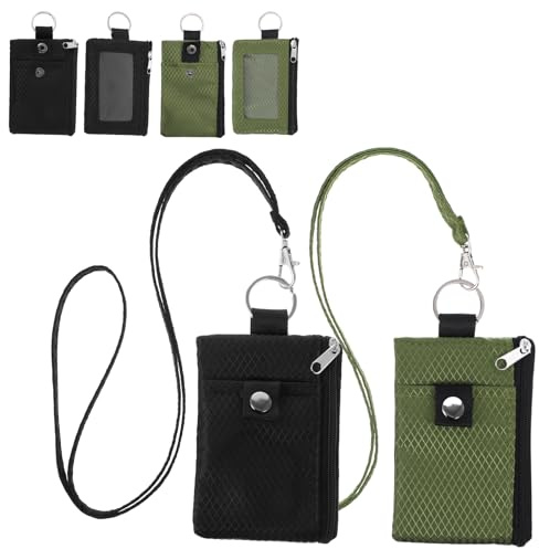 2Stück Brustbeutel mit RFID Schutz Anti-Diebstahl Unisex Reisegeldbeutel Weicher Brustbeutel Reisen Wasserdicht Umhängebeutel Verstellbarem Kleine Brusttasche für Herren Damen Passport Kreditkarten