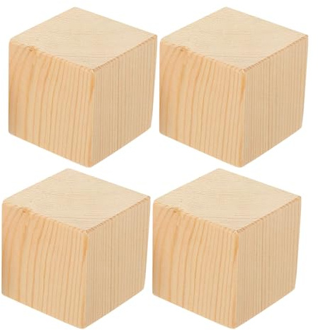 IWOWHERO Elevadores De Cama Resistentes Bloques Para Levantar Camas De 1.96 X 1.96 X 1.96 in Elevadores Para Muebles Sofás Mesas Y Sillas Juego De 4 Fácil Instalación Sin Herramientas