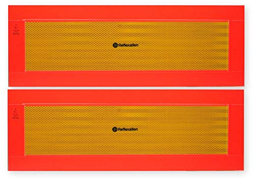 Heckwarntafel für Anhänger und Auflieger ECE 70.01 565mm