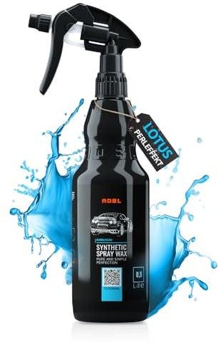 ADBL Synthetic Spray Wax (500ml) Premium Sprühversiegelung Quick Detailer - Sprühwachs Versiegelung mit Abperl-Effekt - Auto Detailer, Lackversiegelung, Wachs, Lackreiniger, Schnellversiegelung