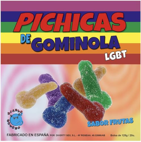 PRIDE - PICHITAS DE GOMINOLA FRUTAS CON AZUCAR LGBT