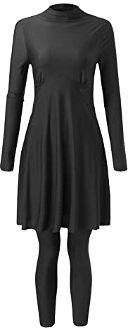 Tankinis Set Badeanzug Frauen Sommer Burkini Muslimische Bademode Weibliche Zweiteiler Badeanzug Langarm Strand Badeanzug Badeshorts Damen