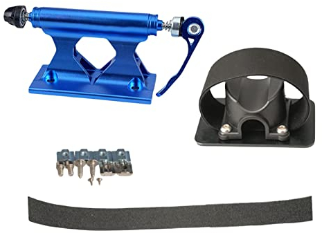 Perfeclan Fahrräder Block Gabelmontage Dachträger Fahrradträger Universal Auto Dachträger Unterstützung Fahrradständer Halter für Autoträger Querträger, Blau