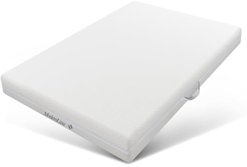 HAINEW Madrass 140 × 200 cm kallskummadrass 7 zoner komfortskummadrass 20 cm hög, H3 H2 madrass, ergonomisk kall skummadrass, med handtag och överdrag, tvättbar klimatfiber quiltad