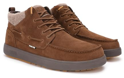 PITAS WALK IN KENT | Botas Hombre Casual | Botín Serraje | Bota Urbana de Caña Baja | Mocasines | Náuticos de Invierno | Zapatillas Casual | Zapatos sin Cordones | Calzado Walkinpitas