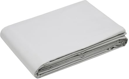 STOF - Housse de Couette - Taille 240x220 cm - Qualité Percale de Coton - 100% Coton certifié Oeko-Tex - Couleur Lin - Modèle Elysée - Linge de lit pour Maison - Lit Double - 2 Personnes