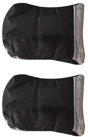 Guantes de bebé con forro polar grueso para calentar las manos para carrito de bebé, guantes cálidos de invierno para actividades al aire libre, guantes de cochecito