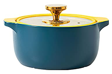 Olla de sopa Olla de sopa grande de 2,5 L Cazuela de cerámica a juego de colores creativos Cacerola grande para cocinar Cacerolas pequeñas para cocinar utensilios de cocina