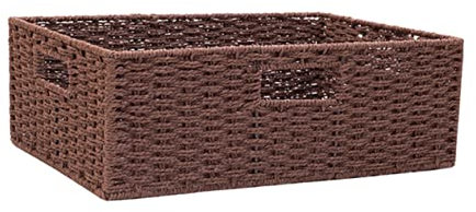 Alipis Rattan Storage Box for Home Use Hand Made Basket Garden Weave Design for Small Storage Needs in Kitchen Living