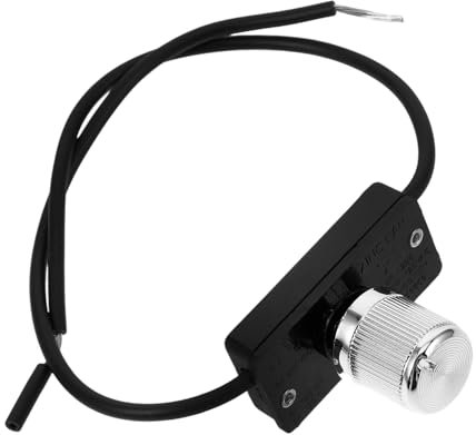 Angoily Rotary Dimmer Switch Replacement Knob for Gas Water Heater Home Heater Control Knob Compatible with Lamp Dimmer Use in Kitchen and Bathroom