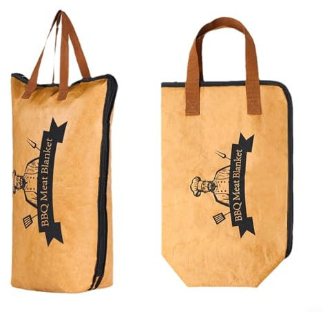 Bolsa de descanso aislada para barbacoa, manta térmica de triple capa para carne, pechuga, asado, alimentos, cálido, jugoso, accesorio para parrilla, cocina al aire libre, papel de aluminio (21