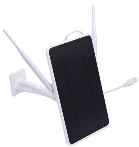 Sxhlseller 6W Solar 4G LTE Modem Router IP66, Repetidor WiFi Al Aire Libre Impermeable con Batería de 12000 MAh y Ranura SIM para la Vigilancia de Caravanas para (Versión Europea (b1/3/7/8/20/28a/40