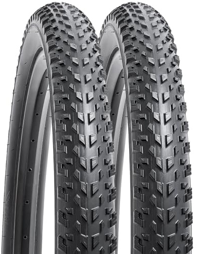 YUNSCM 2-PCS 29 Pulgada Montaña Bicicleta Cubierta 29x2.40/62-622 Compatible with 29x2.35 29x2.4 29x2.40 Bicicleta Bike Cubierta (Y-1405)
