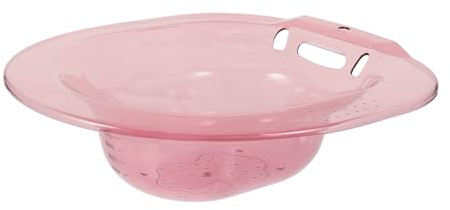 COOPHYA Postpartum Care Basin aus Dickem Pet Widerstandsfähiges Sitzbad für Haemorrhoidenbehandlung Leicht zu Reinigen und Lagern Platzsparend mit Aufhängung Praktisches Sitzbad für