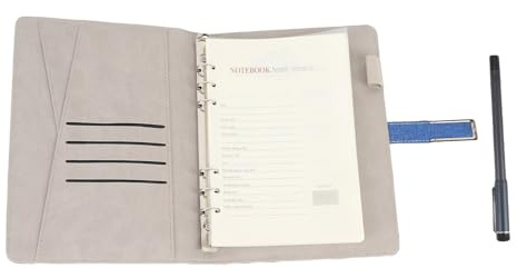 Semme Set di Notebook Smart Pen Digitali Smartpen con Sincronizzazione in Tempo Reale Riconoscimento Testo OCR Angolo di Scrittura a 360° per Telefoni (BLUE)
