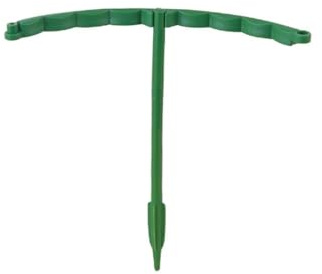 HNULGVI Växthandledare växtställ i plast, blomhållare, växthus, fästningsstav, trädgårdsredskap (14 cm–1 st)