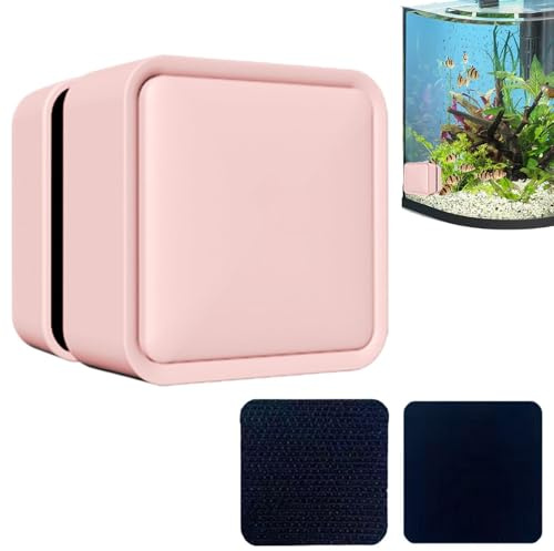 Generisk magnetisk akvarieglasrenare – kraftfull algborttagare skrubber – akvarieborste – för sötvatten saltvatten betta alger sköldpaddor reptiler terrarium vägg vardagsrum