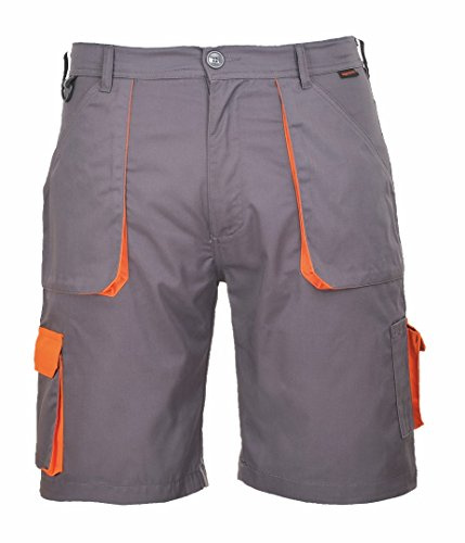 Portwest TX14 Texo Short de Sécurité Contraste Ceinture Semi Élastiquée