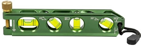 Greenlee L77 Mini Magnetic Bubble Level with Conduit Bending Offset Aid