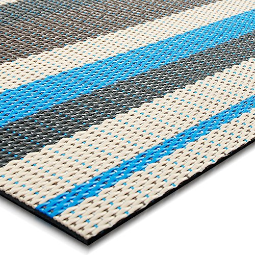 Floordirekt Indoor- & Outdoor-Teppiche | Bodenbelag für Flur, Küche, Bad, Terrasse, Balkon | viele Farben & Größen (180 x 150 cm, Ravenna)