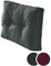 Bodyprotect Palettenkissen 60 x 40 cm Outdoor & Indoor, Bequemes Seitenteil, Eckkissen, Paletten Kissen, hochwertiger Möbelstoff in dunkelgrau