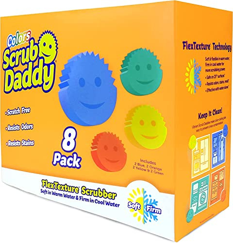 Scrub Daddy Colores 8 Pack