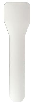 Take Away Supplies LTD White COMPOSTABLE Paper ICE Cream Spoons 9.5 CM x1000