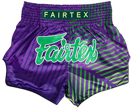 Fairtex Herren Boxen Shorts Training Kampfsport | Premium-Satin-Stoff mit individuellen thematischen Grafiken. Elastischer Bund mit Kordelzug sorgt für eine sichere