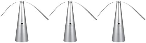 EHOTER Ventilateur Anti Mouche De Table Ventilateur Anti-Insectes Electrique Chasse Mouche De Table Répulsif Extérieur Et Intérieur pour Camping, Pique-Nique, Barbecue, Jardin (3 pièces)