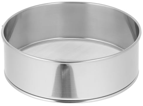 BEBEMOKO Flour Sieve Mesh Flour Sifter Sifting Strainer Baking Tool Stainless Steel