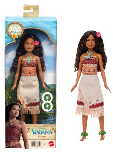 Mattel Disney Vaiana Muñeca Fashion Inspirada en la película
