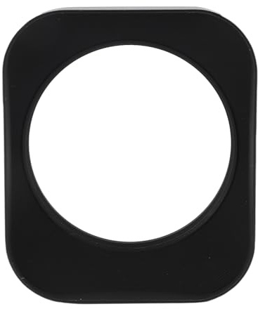 CFTGIW Paraluce Quadrato in Metallo da 62 Mm con Cappuccio Telaio Base Stretto da 2 Mm Design con Rotazione Intelligente Finitura Opaca Antiriflesso Lega di Alluminio CNC
