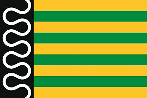 U24 Fahne Flagge De Wolden Niederlande Bootsflagge Premiumqualität 100 x 150 cm