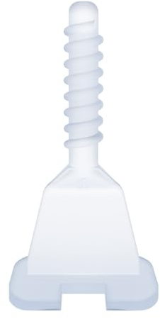 CILSON Système de nivellement de carrelage Tornado 1 mm, kit de 500 cales filetées, outil d'aide à la pose de carrelage, jusqu'à une épaisseur de carrelage 18 mm