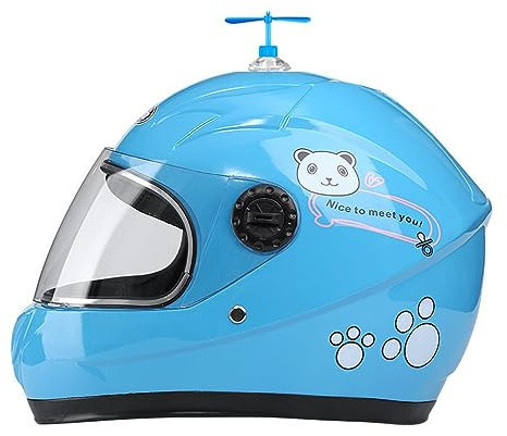 Kids Full Face Electric Motorcycle Helmet, DOT Approved Boys Girls Sport Helmet, ATV Dirt Bike Racing MTB BMX Skating Cycling Scooter Safety Bicycle Helmets for Youth 4-10 Years Child-D||50-55CM