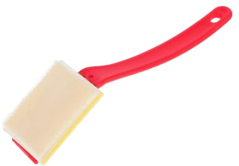 Mipcase Tampon De Peinture pour Plafond Et Murs en Nylon Épais, Coupe Rapide des Bords, Outil Applicateur Multi-Surfaces pour Murs, Plafonds Et Extérieurs, Usage Peinture