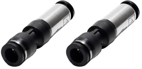 Fasizi Válvula De Retención De Aire Unidireccional De 8 Mm, 2 Unidades, Conexión Por Presión Para Sistemas De Aire Comprimido.
